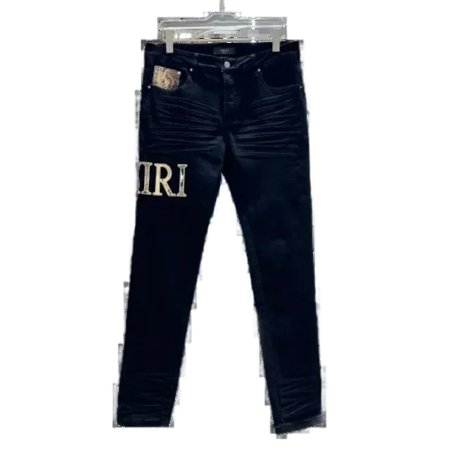 AM Embroidered Jeans