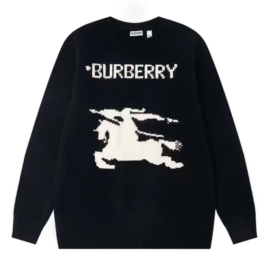 Burberry Equestrian Knight Knit Sweater