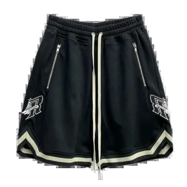 Embroidered Oversized Shorts