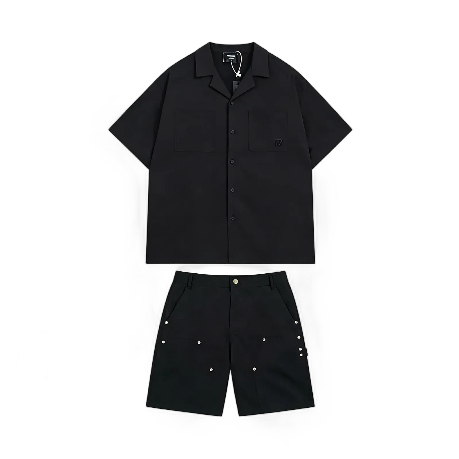 Embroidered Oversized Tracksuit Set