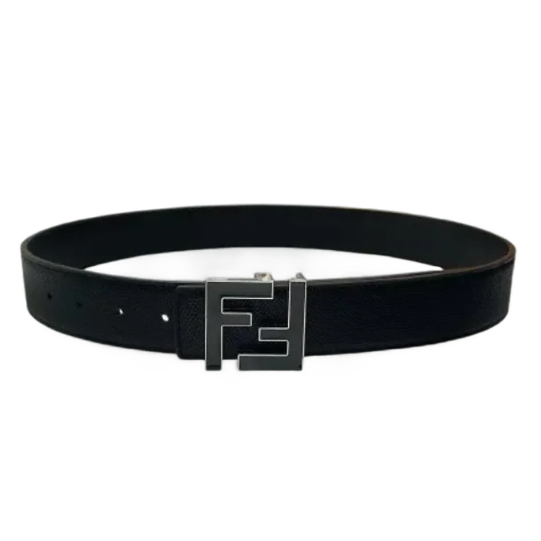 FD Logo Leather Belts