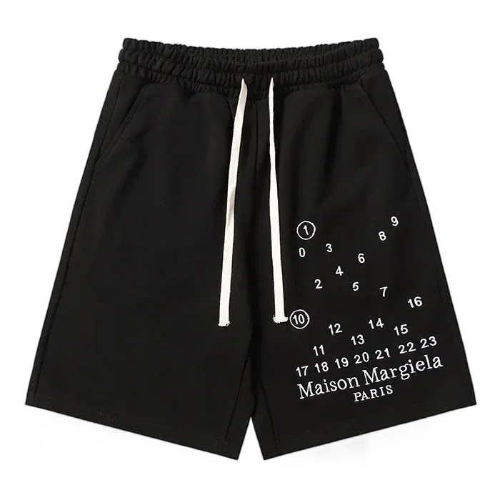 Graphic Drawstring Shorts