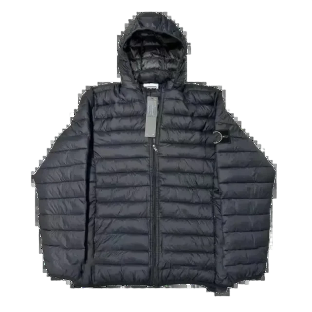 Hooded Quilted Down Jackets